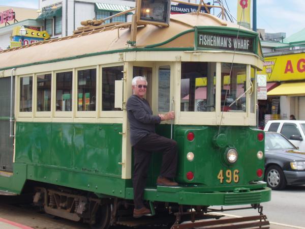 Col and a tram