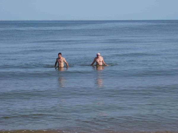 Two bronzed Aussie surf life....