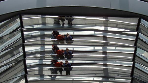 Another view above the Reichstag