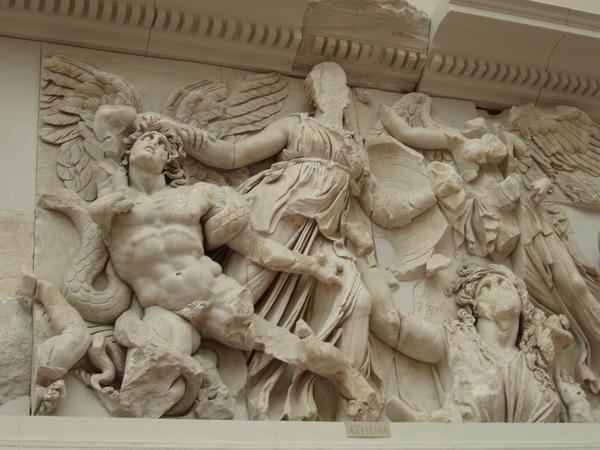 A frieze from inside the Pergamon Museaum