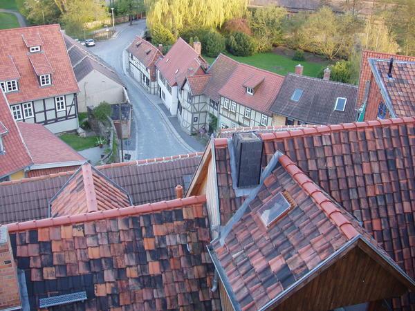View from Quedlinburg castle 