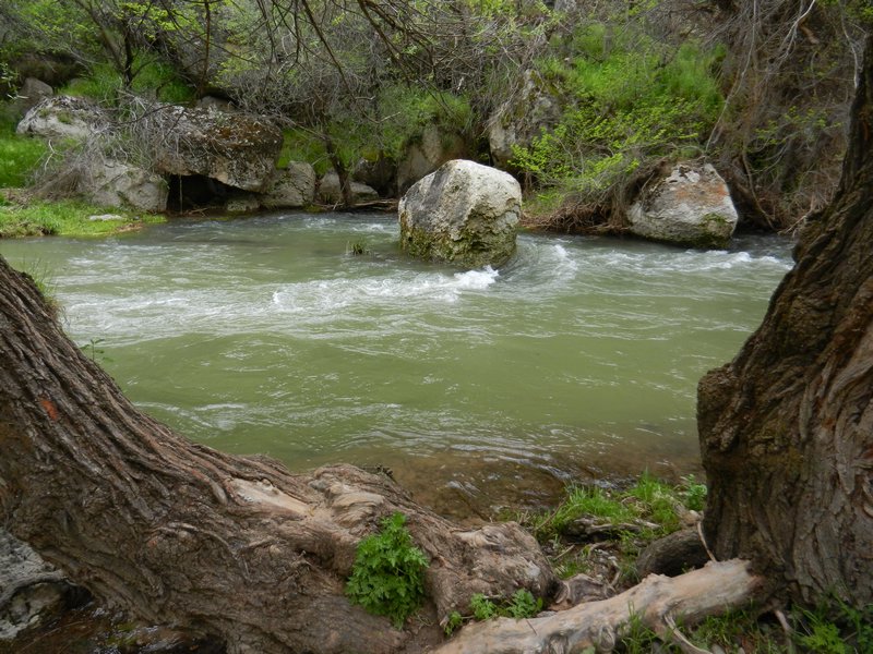 The river in Ihlara Canyon