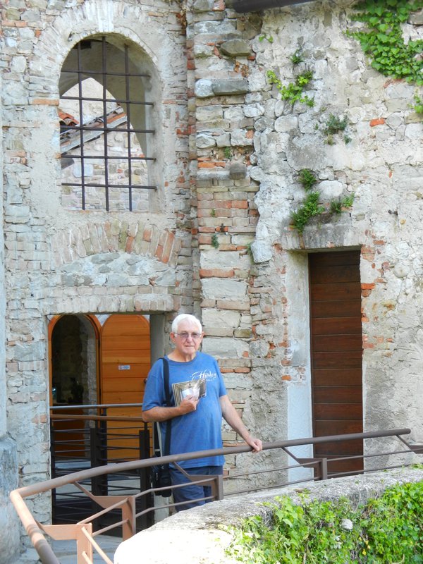 Col outside the chapel in Cividale