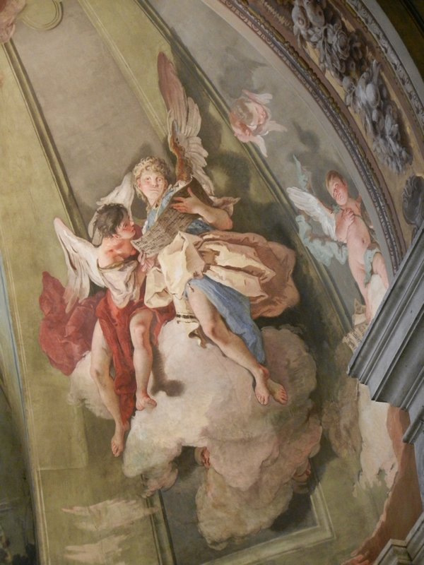 A Tiepolo fresco in Udine