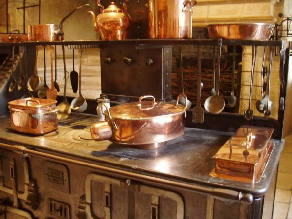 The chateau kitchen