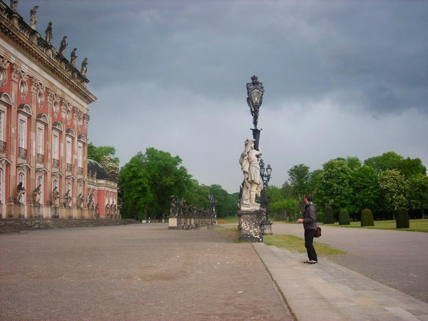 At one of the palaces at Potsdam
