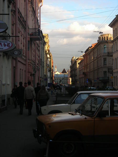 Street in St Petersburg 