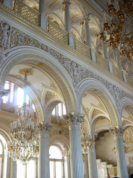 Intricate balcony, Hermitage