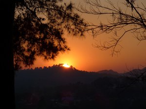sunset from the hill, Kalaw