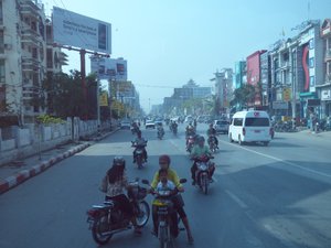 Mandalay street scene