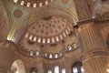 The dome of the Sultan Ahmed Mosque....