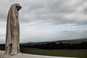 Mother Canada mourns on the plains of Douai