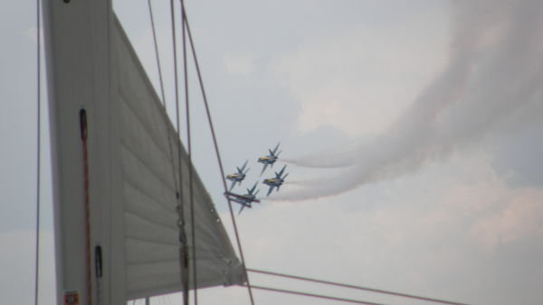 Spectacle aérien à Annapolis