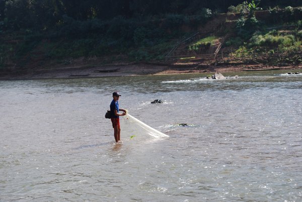 PÃªcheur sur la Nam Ou