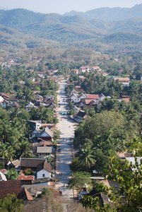 vue sur Luang Prabang