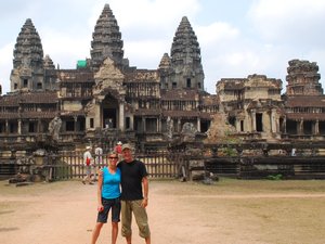 Nous deux à Angkor Vat