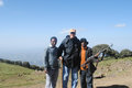With guide and scout on Simiens trek