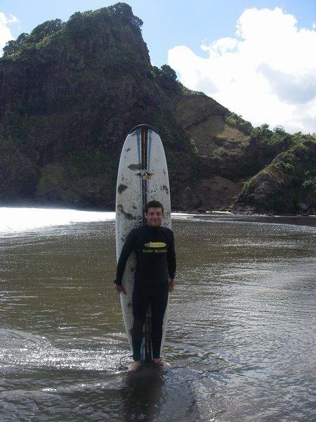 Surfer's pose