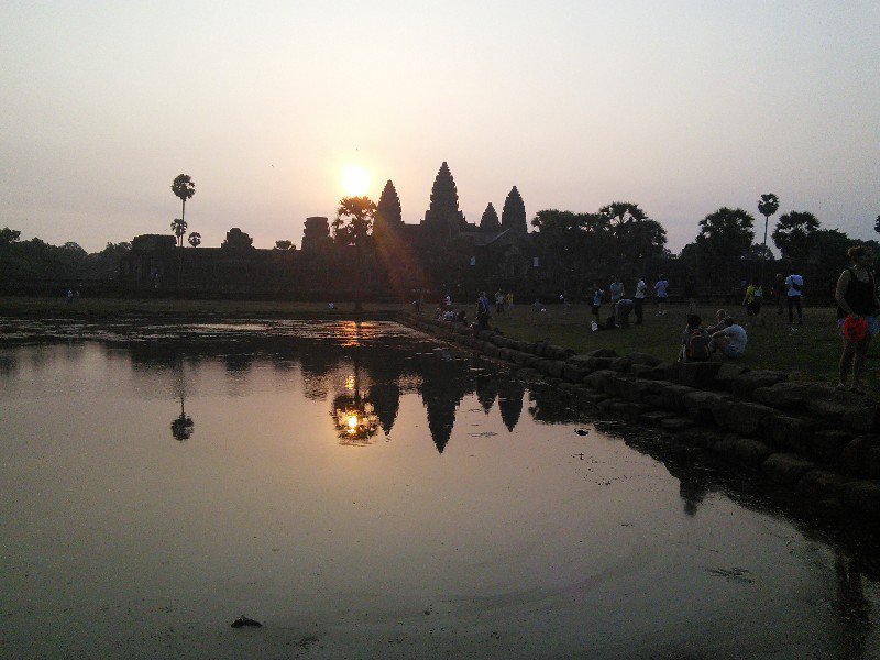 Sunrise at Angkor Wat