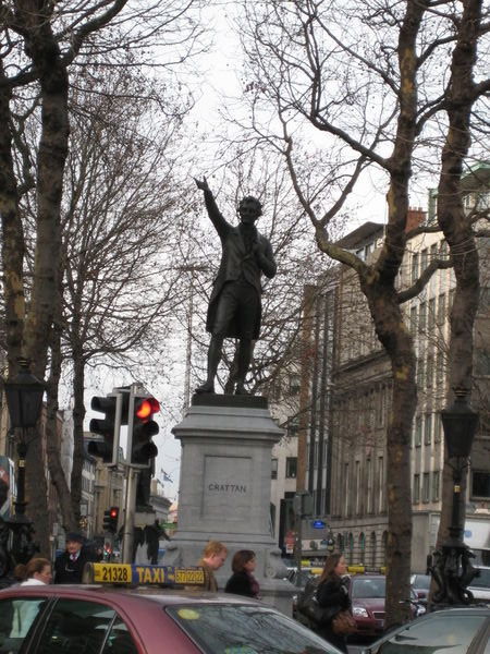 Statue near Trinity College