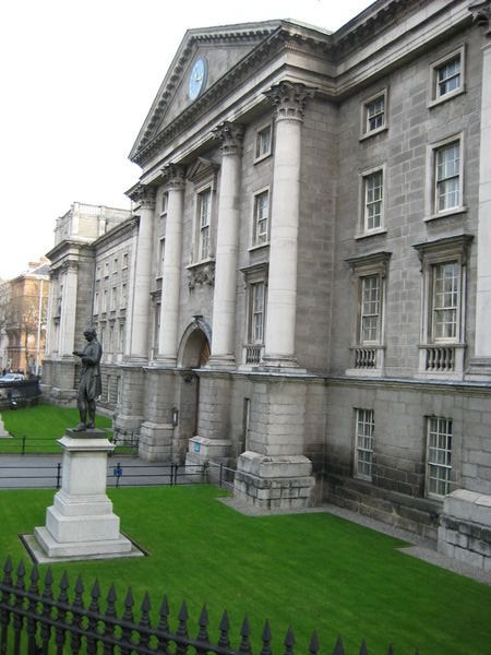 The front of Trinity College