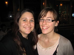 Hayley and I at the pub