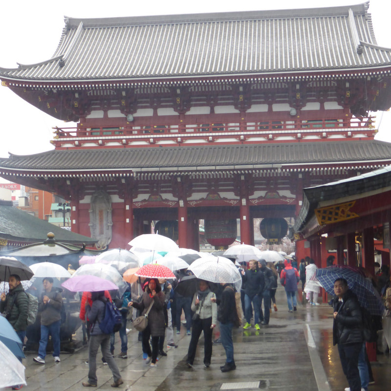 The Asakusa Kannon Temple