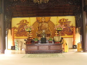Shrine in pagoda