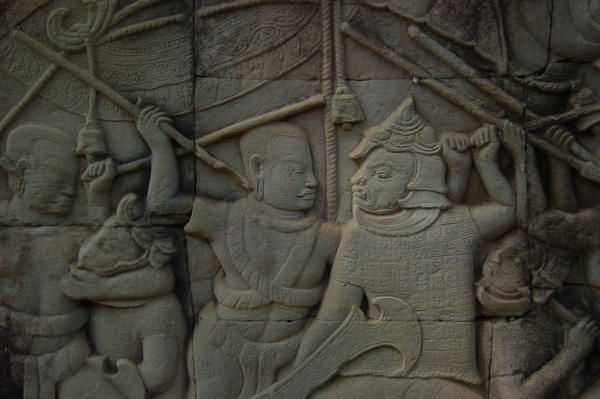 Detail of a Temple Wall