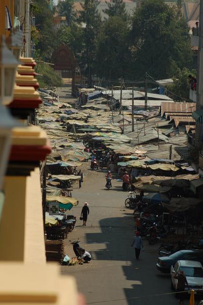 Street Market in Phnom Penh