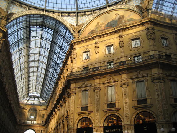 The Galleria Vittorio Emanuele