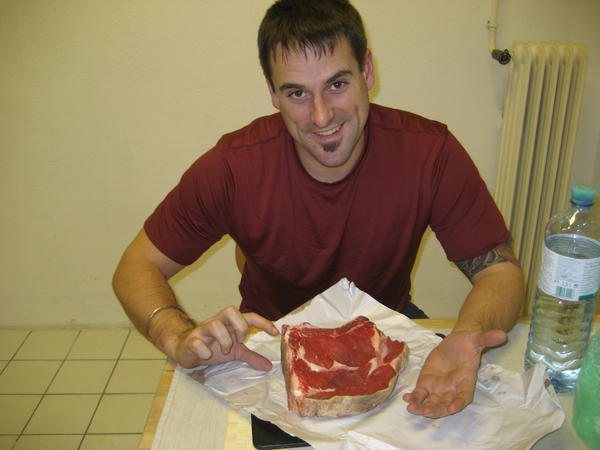 Now that's a piece of steak!