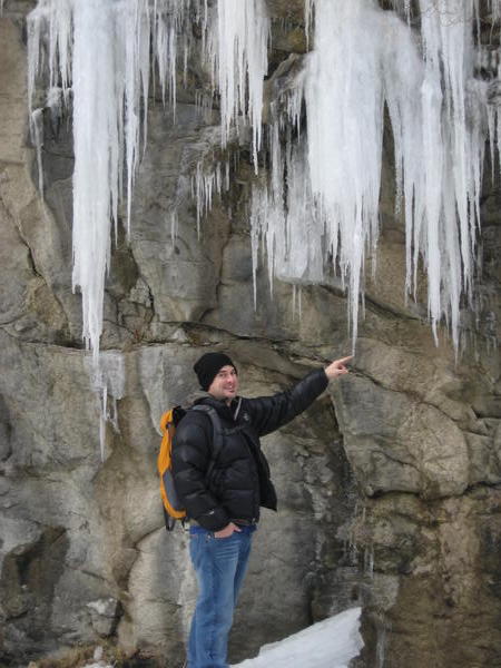 The icicles in Bad Gastein