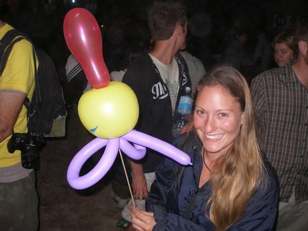 Nessy's awesome balloon animal