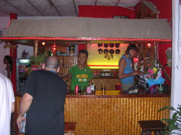 Vince's bar!