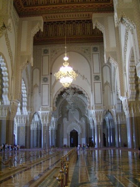 Hassan II--the main hall