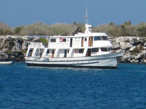 Our Boat, the MV Pelikano