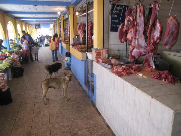 Otavalo Market - Meat
