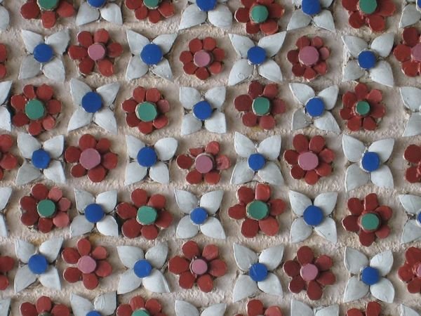Flower Tile Detail