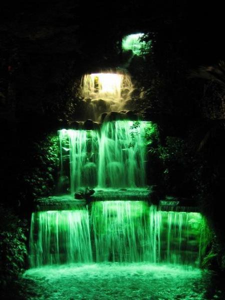 Pukekura Park waterfall