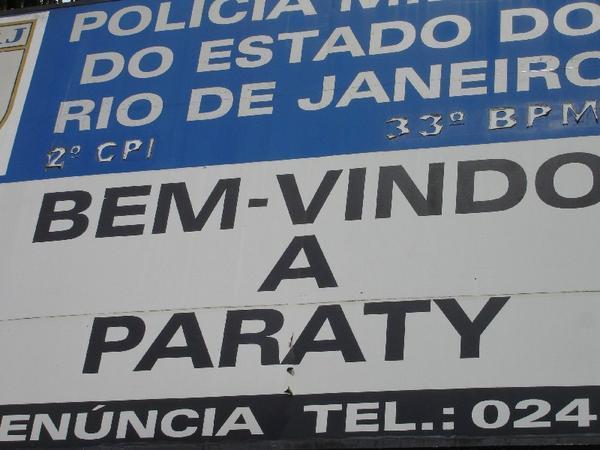 welcome to paraty