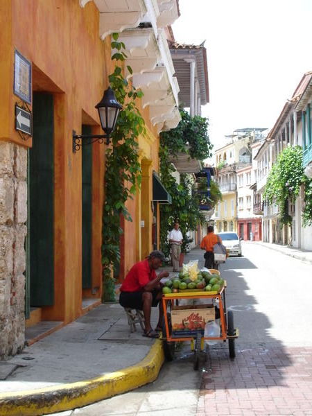 Streets of cartagena
