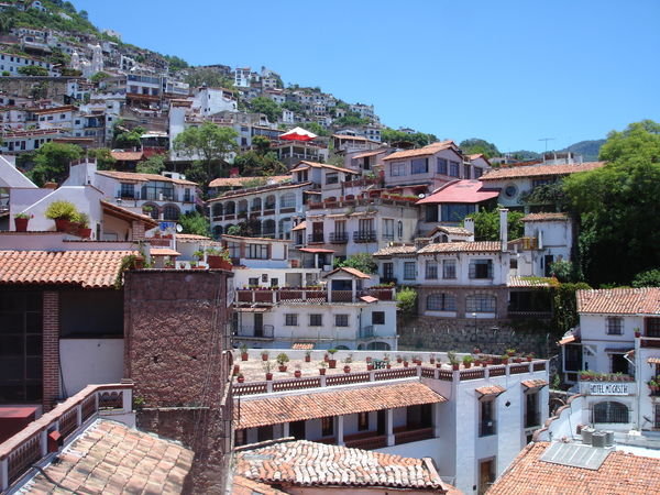 View across the roofs of Taxco