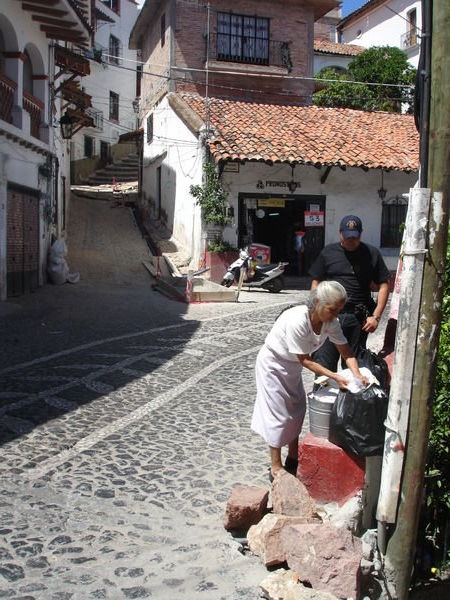 Along the winding cobbled streets of Taxco