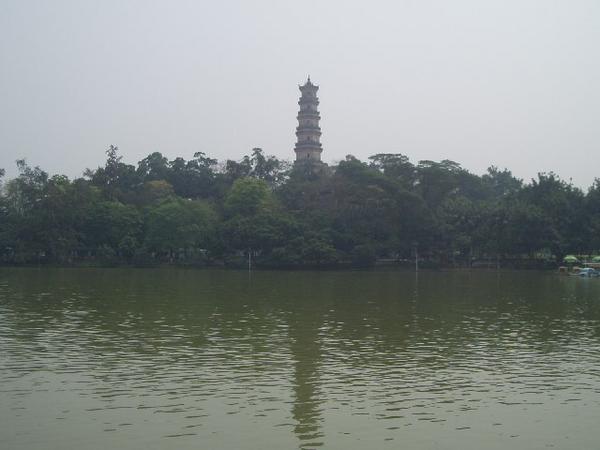 The Pagoda from across the Lake