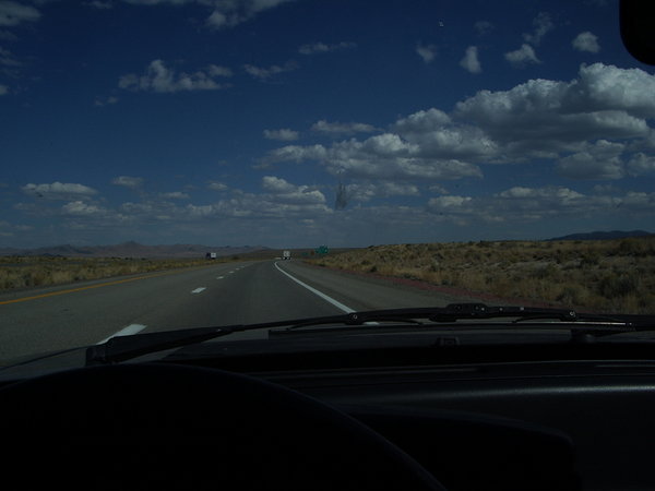 Driving Reno area highway