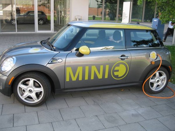 Mini E all-electric car