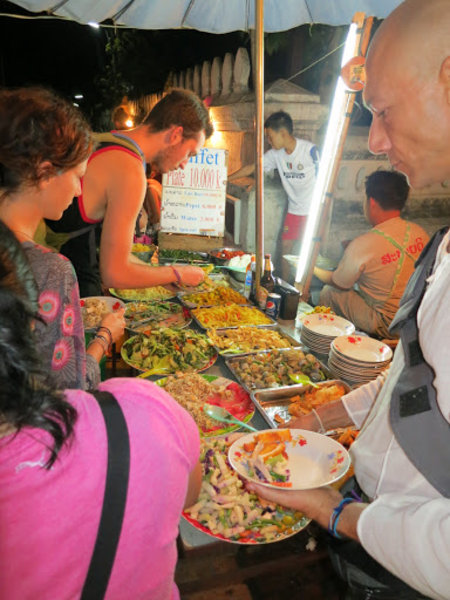 Luang Prabang mealtime