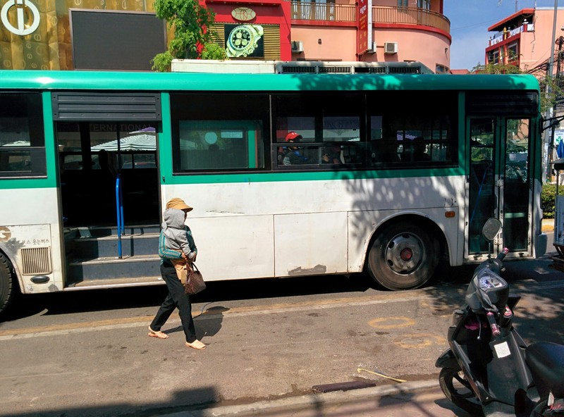 Brand New Local Bus for Phnom Penh