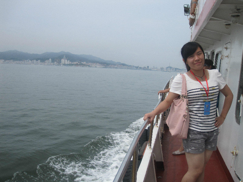 Take the ship to know Qingdao